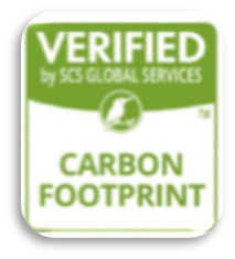 Verified by SCS Global Services — Carbon Footprint